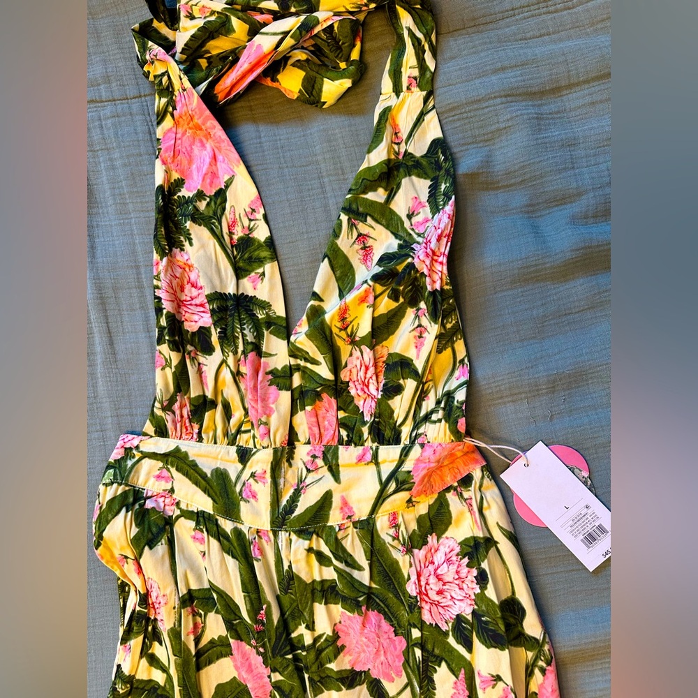 Floral Womens Aguabendita Jumpsuit